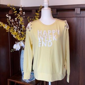 Peace Love World sweater